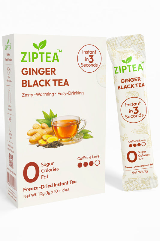 Ginger Black Tea Freeze Dried Powder