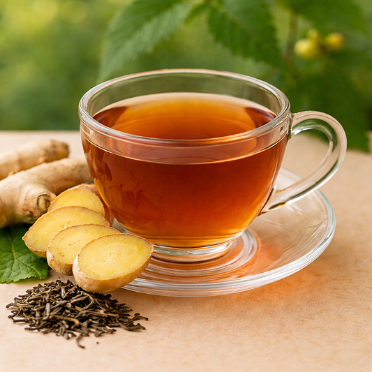 Ginger Black Tea Freeze Dried Powder