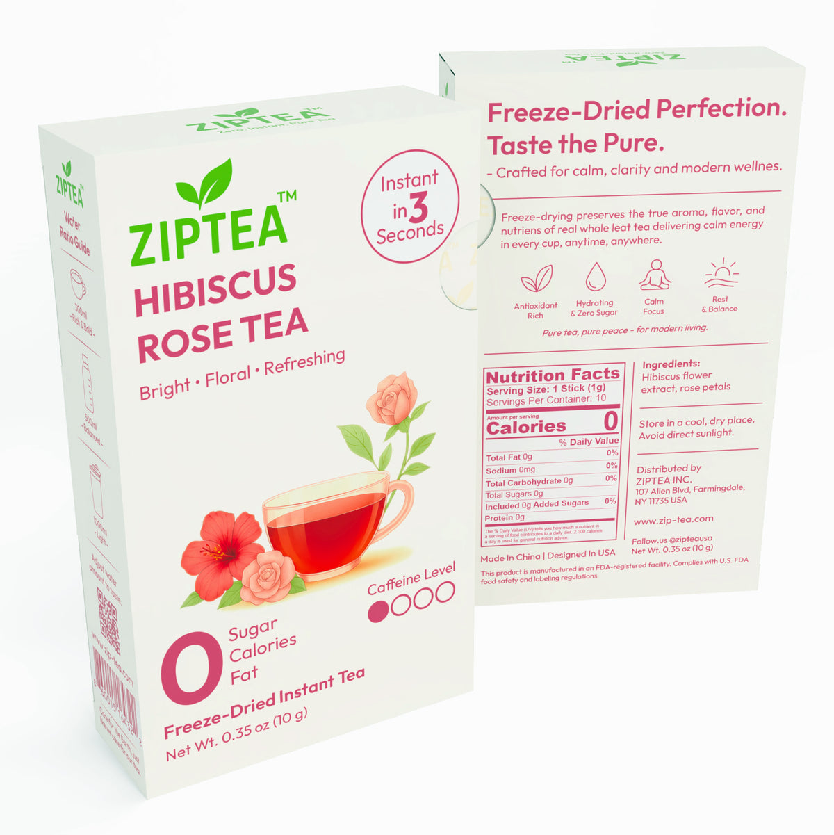 Rosy Glow - Hibiscus Rose Tea