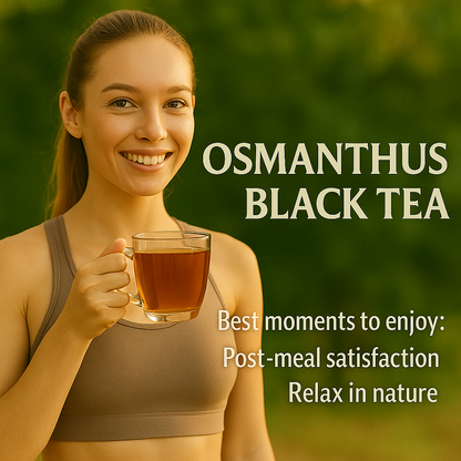 Osmanthus Black Tea Freeze Dried Powder