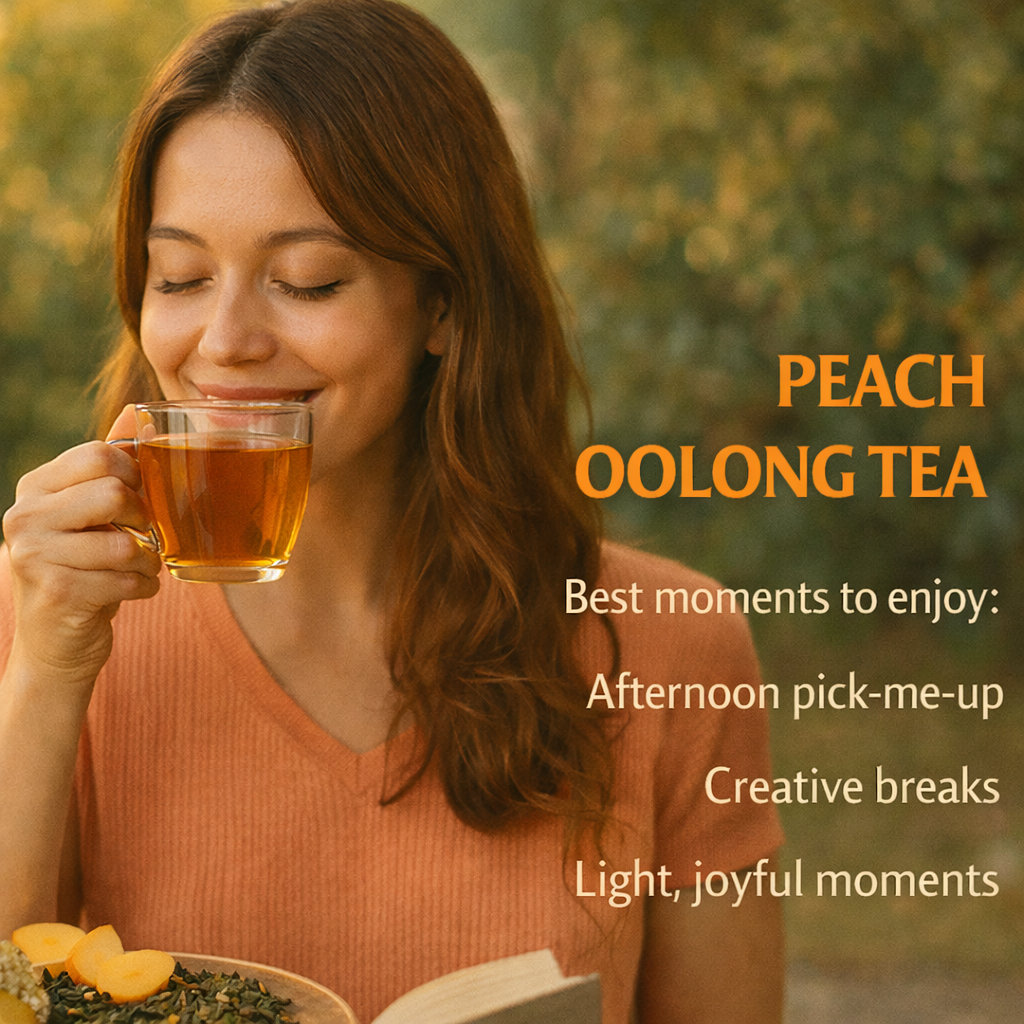Peach Oolong Tea Freeze Dried Powder